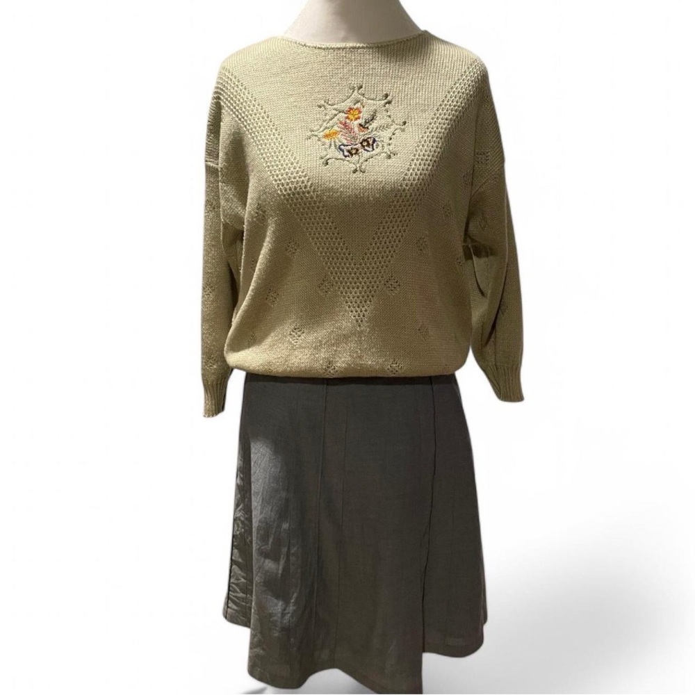 The Limited gray skirt